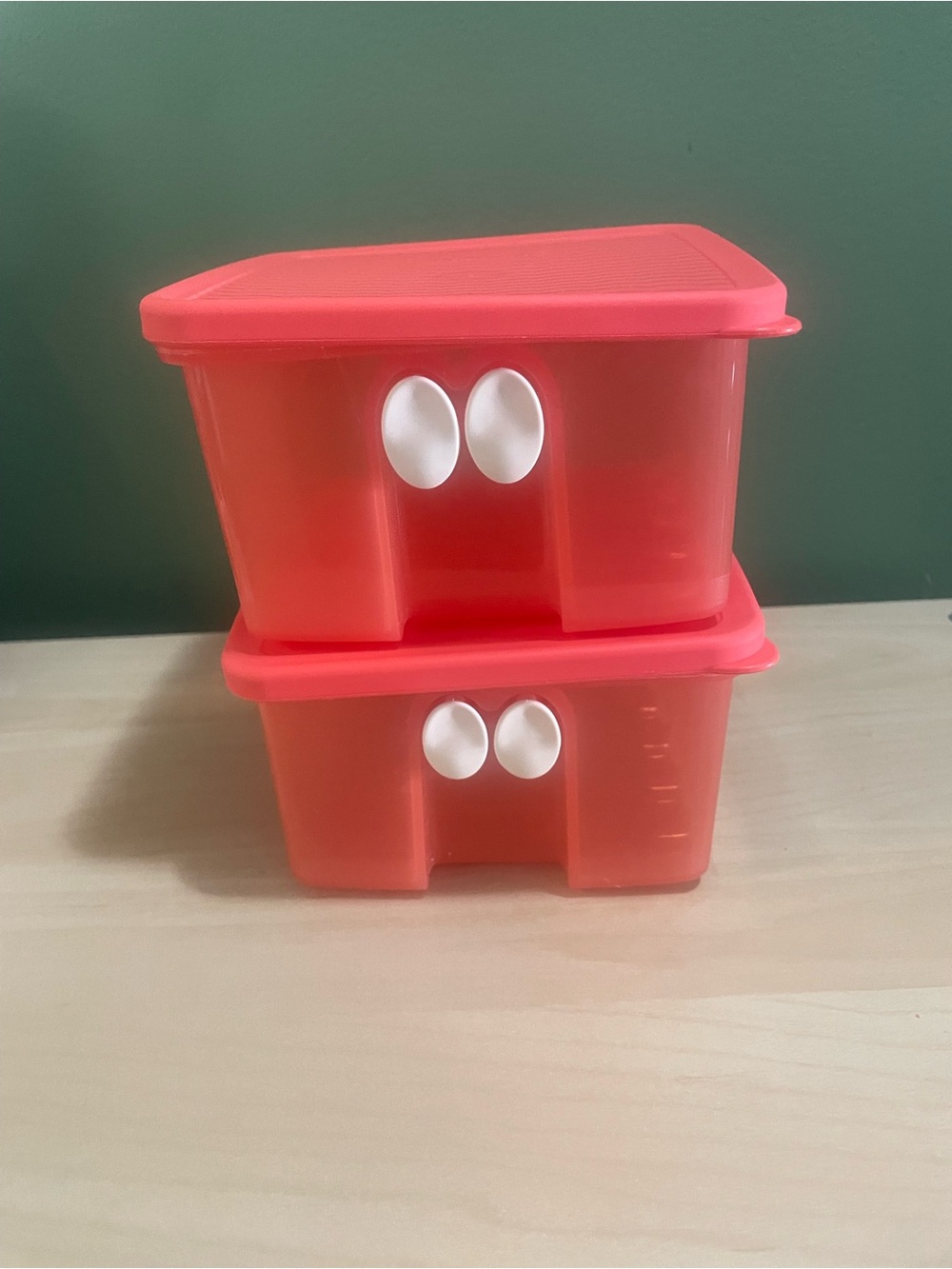 Tupperware Fridge Smart 6x6 inches containers